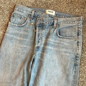 AGOLDE criss cross jeans size 27.